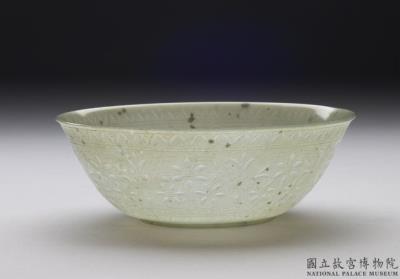 图片[2]-Jade round bowl with carving throughout, Ottoman Empire-China Archive